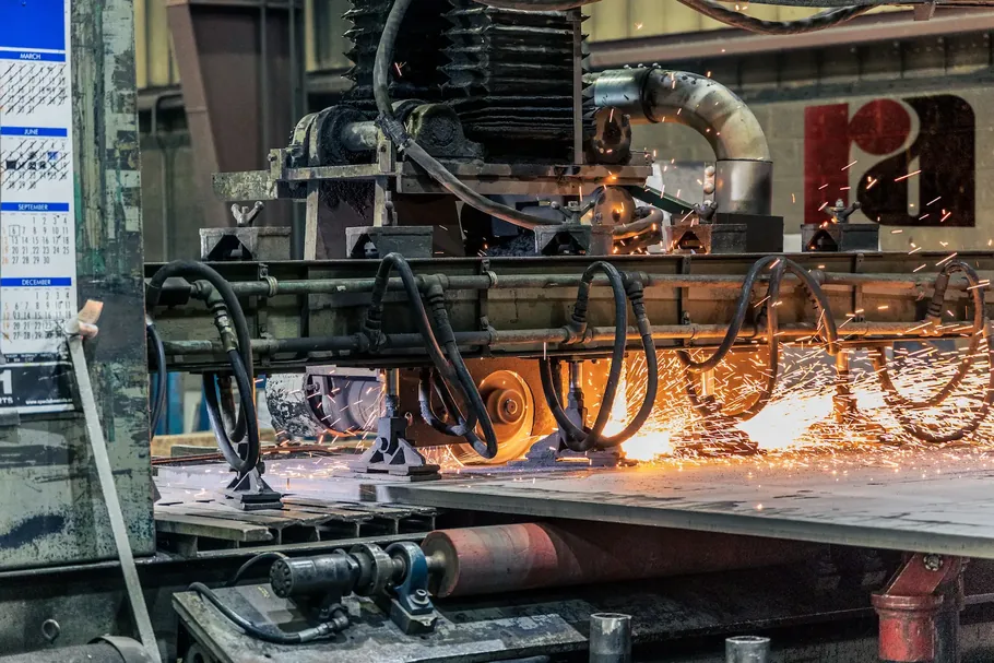Manufacturing equipment financed on hire purchase